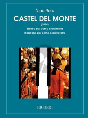 Rota Castel del Monte Horn [F] and Orchestra (piano reduction)