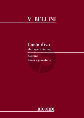 Bellini Casta Diva Soprano and Piano (Norma)
