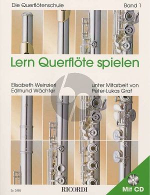 Weinzierl-Wachter Lern Querflote Spielen Vol. 1 (Bk-Cd)