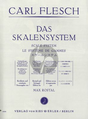 Skalensystem Violine
