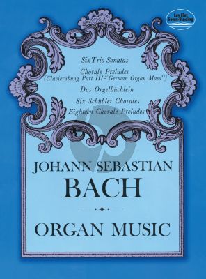 Bach Organ Music (Dover)