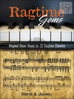 Ragtime Gems - Original Sheet Music of 25 Ragtime Classics