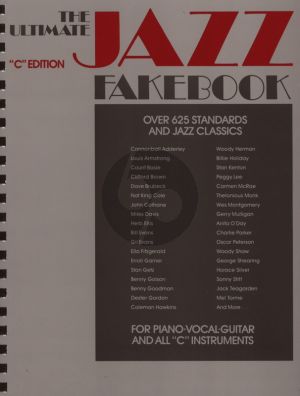 Album Ultimate Jazz Fakebook C-Instruments, Rhythm Group (Piano/Keyboard, Guitar, Bass, Percussion)