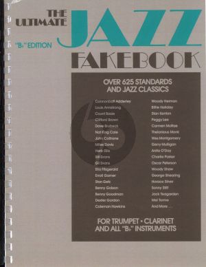 Ultimate Jazz fake book Bb Edition