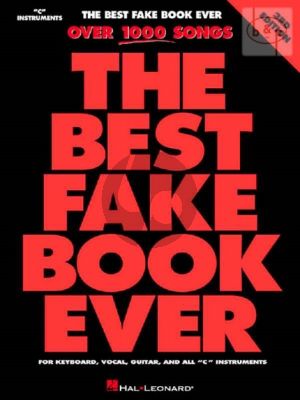 Best Fake Book Ever C Edition