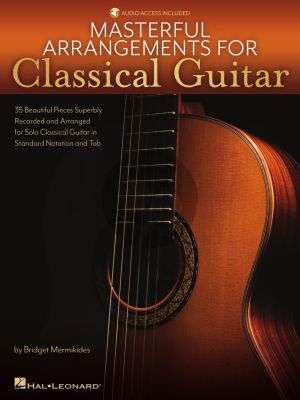 Masterful Arrangements for Classical Guitar (Book with Audio online) (arr. Brighet Mermikides)