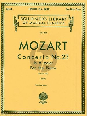 Mozart Concerto No.23 A-Major KV 488 Piano-Orch. (piano red.)