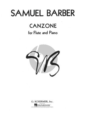 Barber Canzone Flute-Piano