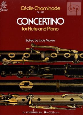 Chaminade Concertino Op.107 Flute-Piano (Louis Moyse)