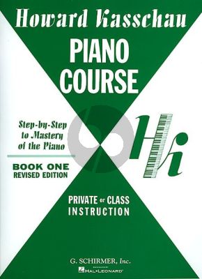 Kasschau Piano Course Book 1