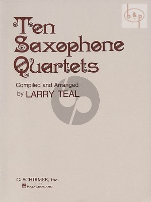 10 Saxophone Quartets (AATB)