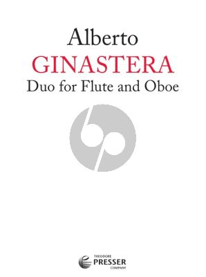 Ginastera Duo for Flute and Oboe