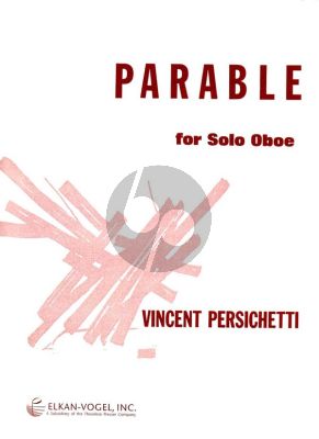 Parable 3 Op.109 Oboe Solo