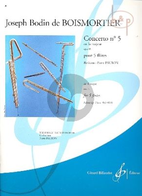 Concerto A-major Op.15 No.5 (5 Flutes)