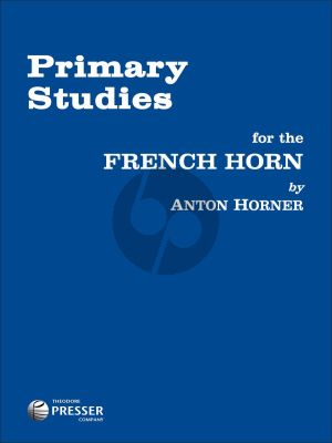 Horner Primary Studies for the French Horn