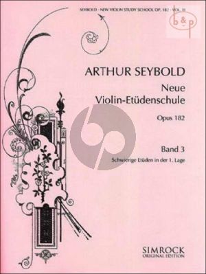 Neue Violin-Etuden Op.182 Vol.3