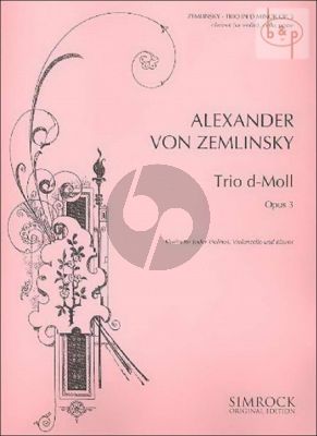 Zemlinsky Trio d-minor Op.3 Clar.[Bb])[Violin]-Violoncello-Piano