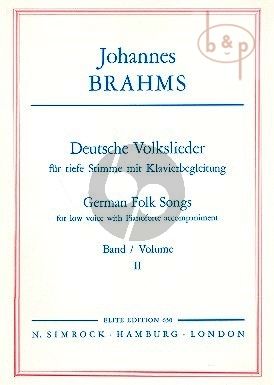 Deutsche Volkslieder Vol. 2 Low