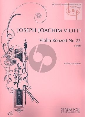Concerto No.22 a-minor (Violin-Orch.)