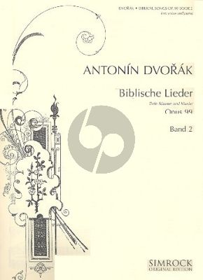Dvorak Biblical Songs Vol.2 for Low Voice and Piano (German-French-Engl.-Czech)