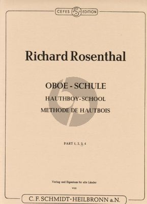 Rosenthal Oboeschule Vol.3
