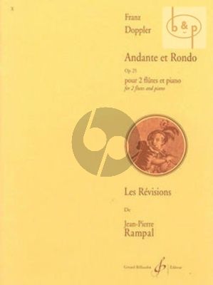 Andante & Rondo Op.25 2 Flutes-Piano