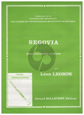 Legron Segovia Clarinette et Piano (Prep.)