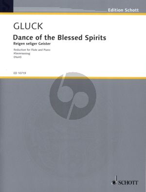 Gluck Dance of the Blessed Spirits from Orpheus and Eurydice for Flute-Piano (edited by Edgar Hunt)