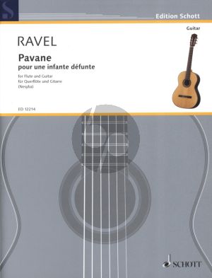 Ravel Pavane pour une Infante Défunte for Flute and Guitar (arr. Stefan Nesyba)