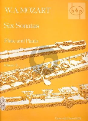 6 Sonatas Vol.2 Flute-Piano