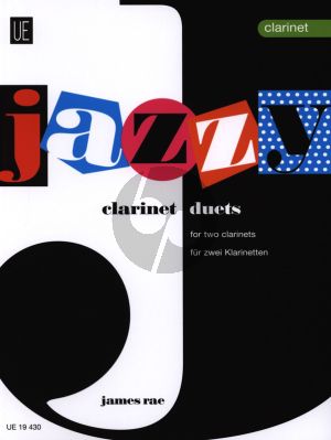 Rae Jazzy Duets for 2 Clarinets
