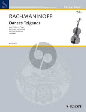 Rachmaninoff Danses Tziganes Violine-Klavier (Samuel Dushkin)