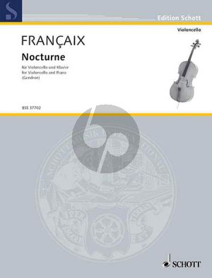 Francaix Nocturne Violoncello-Klavier (Maurice Gendron)