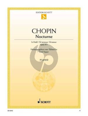 Chopin Nocturne b-Moll Op.9 No.1 Klavier (Emil Sauer)