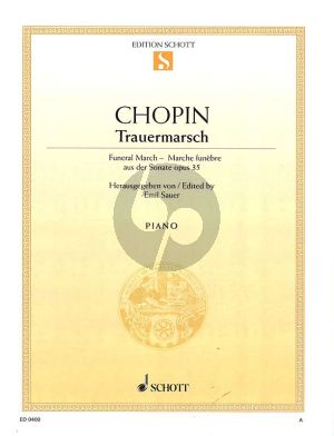 Chopin Trauermarsch Opus 35 Klavier (aus der Sonate b-Moll) (Emil Sauer)