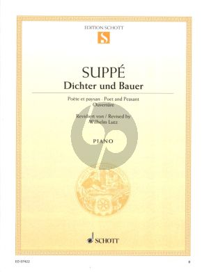 Suppe Dichter und Bauer Ouverture fur Klavier Solo (Arrangiert von Wilhelm Lutz)