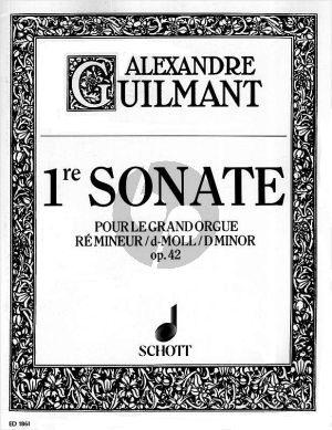 Guilmant Sonate No.1 Symphonie d-moll Op.42 (Eaglefield Hull)