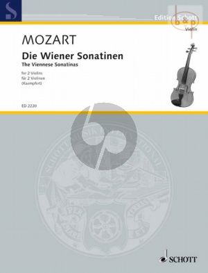 Wiener Sonatinen 2 Violins (Score)