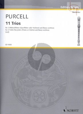 11 Trios (2 Treble Rec.-Bc.)