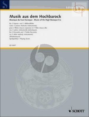 Musik aus dem Hochbarock (Music of the High Baroque Era) (SSA)