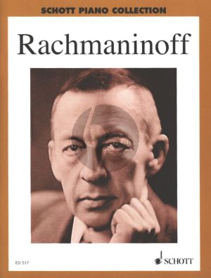 Rachmaninoff Ausgewahlte Stucke fur Piano Solo (Herausgegeben von Wilhelm Ohmen und Wilhelm Lutz) (mittelschwer - schwer)