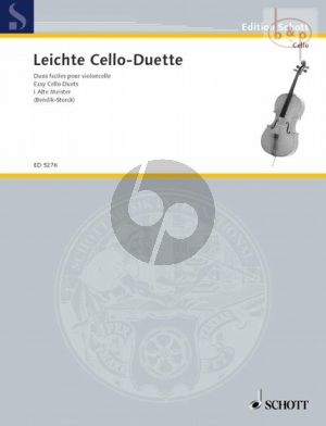 Leichte Violoncello Duette Vol.1 Alte Meister