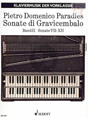 Paradis Sonate di Gravicembalo Vol.2 (No.7 - 12) (edited by Hugo Ruf and Hans Bemmann)