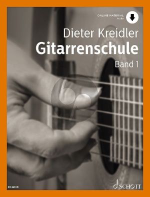 Kreidler Gitarrenschule Band 1 (Buch mit Audio online)