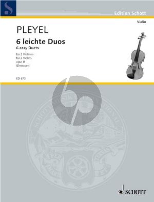 6 Easy Duets Op.8 2 Violins