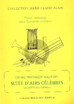 Handel Suite d' Airs Celebres extraits du Messias Trompette et Orgue (Marie Claire Alain)
