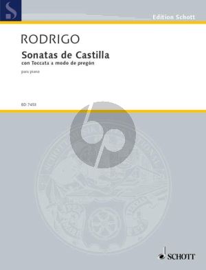 Rodrigo Sonatas de Castilla Klavier (con Toccata a modo de pregón)