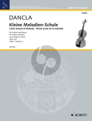 Dancla Kleine Melodienschule Op.123 Vol.1 Violin-Piano