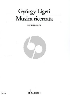 Ligeti Musica Ricercata 1951 - 53 Piano solo