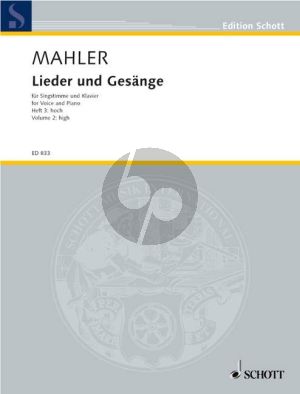 Mahler Lieder & Gesange Vol.3 Hoch